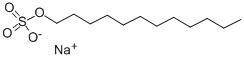 Sodium Lauryl Sulfate Structure