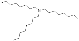 Trioctylamine Structure