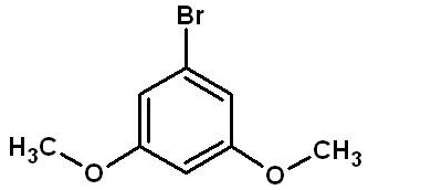 1-Bromo-3,5-dimethoxybenzene Structure