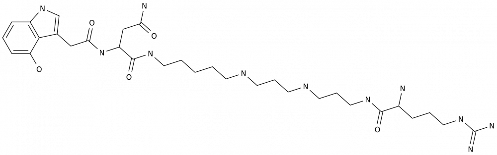 (2S)-N1-[(16S)-16,21-Diamino-21-imino-15-oxo-6,10,14,20-tetraazaheneicos-1-yl]-2-[[(4-hydroxy-1H-indol-3-yl)acetyl]amino]butanediamide в России