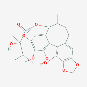 (5R,6S,7S,13aS,16R,17R)-5,6,7,8-Tetrahydro-17-hydroxy-1,2,3-trimethoxy-6,7,16,17-tetramethyl-5,13-(epoxybutanoxy)benzo[3,4]cycloocta[1,2-f][1,3]benzodioxol-18-one в России