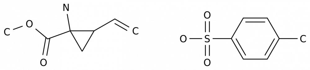 Циклопропанкарбоновая кислота, 1-амино-2-этенил-, метиловый эфир, (1R, 2S)-, 4-метилбензолсульфонат (1:1) в России