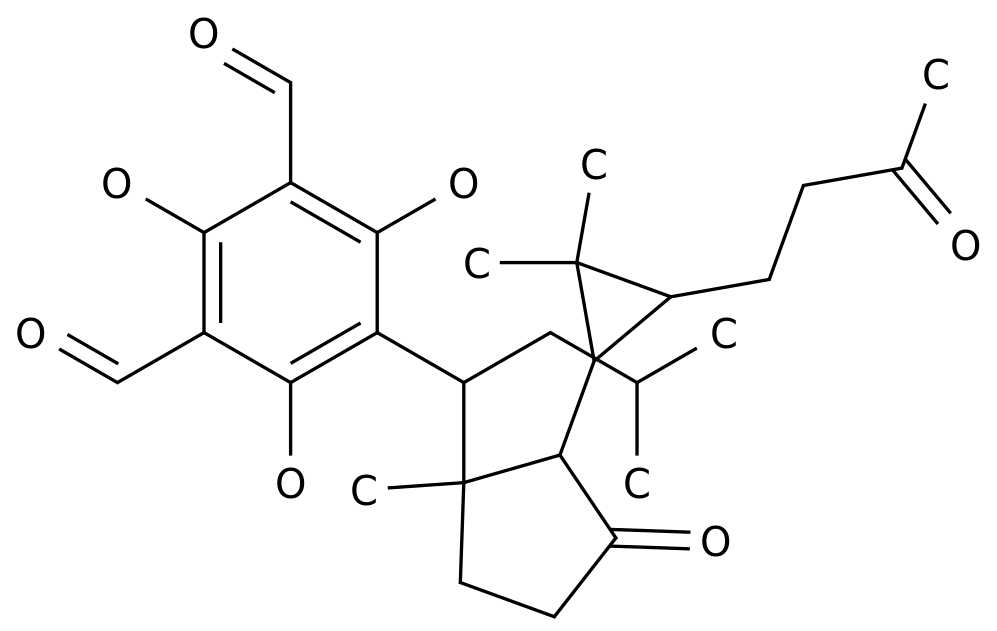 5-[(1S)-1-[(1R)-2-[(1R,3R)-2,2-Dimethyl-3-(3-oxobutyl)cyclopropyl]-1-methyl-3-oxocyclopentyl]-3-methylbutyl]-2,4,6-trihydroxy-1,3-benzenedicarboxaldehyde в России