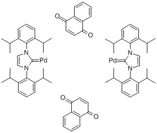 Bis[1,3-bis[2,6-bis(1-methylethyl)phenyl]-1,3-dihydro-2H-imidazol-2-ylidene]bis[μ-[(2,3-η)-1,4-naphthalenedione-kO]]dipalladium в России