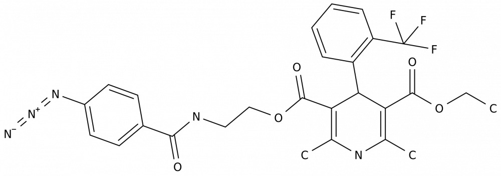3-[2-[(4-азидобензоил)амино] этил] 5-этил 1,4-дигидро-2,6-диметил-4-[2-(трифторметил)фенил]-3,5-пиридиндикарбоксилат в России
