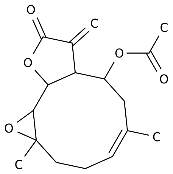 (1aR,4E,7R,7aR,10aS,10bS)-7-(Acetyloxy)-2,3,6,7,7a,8,10a,10b-octahydro-1a,5-dimethyl-8-methyleneoxireno[9,10]cyclodeca[1,2-b]furan-9(1aH)-one в России