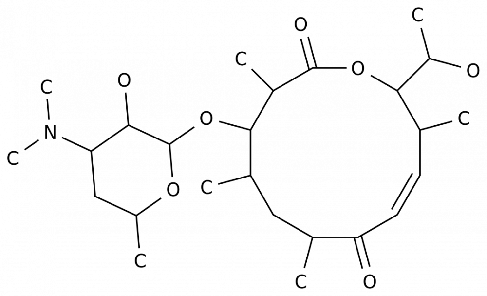 (3R,4S,5S,7R,9E,11R,12S)-12-[(1R)-1-Hydroxyethyl]-3,5,7,11-tetramethyl-4-[[3,4,6-trideoxy-3-(dimethylamino)-β-D-xylo-hexopyranosyl]oxy]oxacyclododec-9-ene-2,8-dione в России