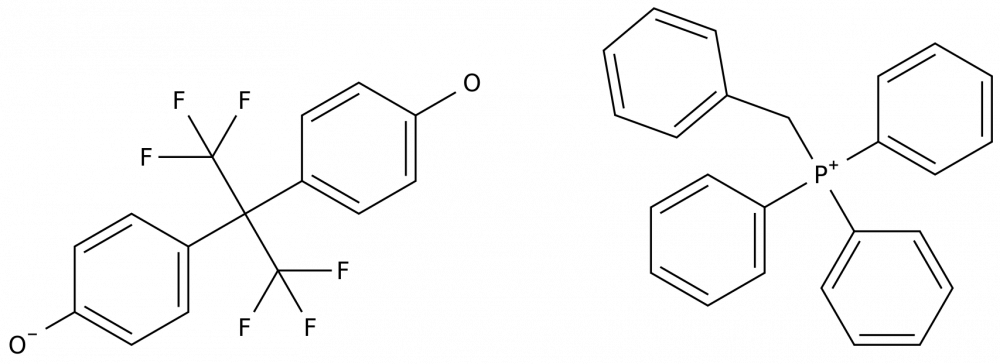 Фосфоний, трифенил(фенилметил)-соль с 4,4'-[2,2,2-трифтор-1-(трифторметил)этилиден]бис[фенолом] (1:1) в России