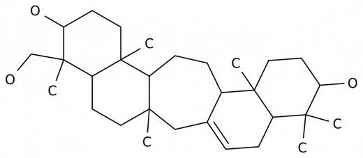 C(14a)-Гомо-27-норгаммасер-14-ен-3,21,23-триол, (3β,4β,21α)- в России