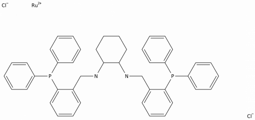 Дихлор{(1S,2S)-N, N-бис[2-(дифенилфосфино)бензил]циклогексан-1,2-диамин} рутения (II), мин. 97% в России