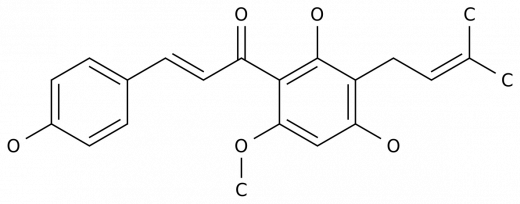1-[2,4-Дигидрокси-6-метокси-3- (3-метил-2-бутен-1-ил) фенил]-3-(4-гидроксифенил)-2-пропен-1-он в России
